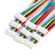 Custom 6 Pin JST GH 1.25mm Connector Industrial Electrical LED Light Bar Wire Harness Cable Assembly Manufacturer With UL